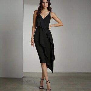 C/MEO Collective Waiting for You Dress Black S NWT